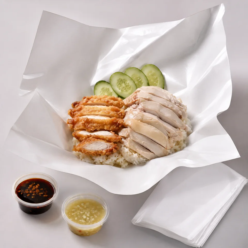 กระดาษห่อข้าวมันไก่ มุมที่ 2